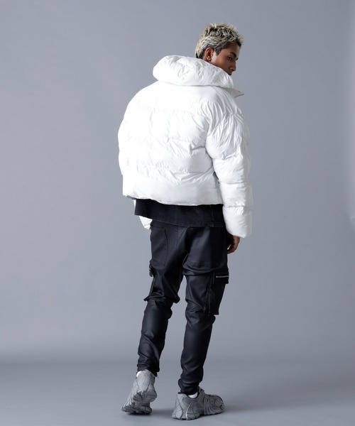 亀*の様 Danke Schön. ダウンジャケット DankeSchon/ダンケシェーン/PU SHORT BLOUSON CROCODILE | L.H.P