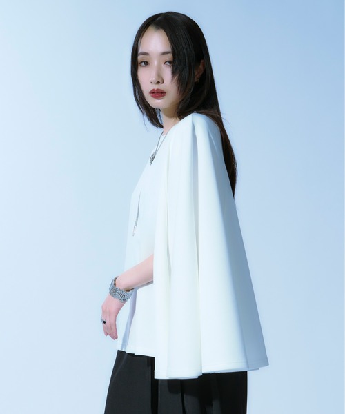 「Ellno Loset」 ノースリーブトップス LARGE オフホワイト メンズ_画像9