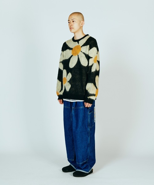 トップス TOWNCRAFT SHAGGY JACQUARD CREW SWEATER TOWNCRAFT セーター ニット / タウンクラフト SHAGGY VINTAGE