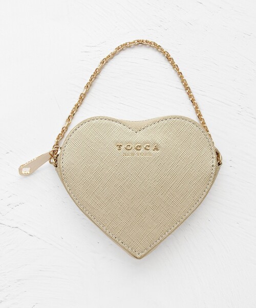TOCCA（トッカ） ポーチ WISH IN HEART CHARM POUCH チャームポーチ