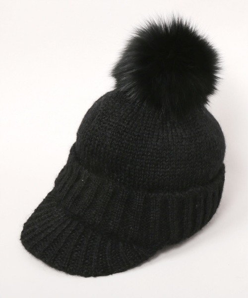 CA4LA（カシラ） ニット帽 ニットキャップ FUWA CAP3 レディース