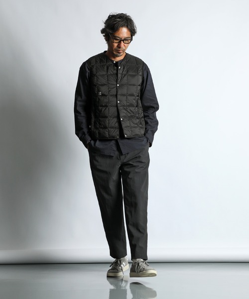 TAION（タイオン） ダウンベスト ベスト TAION×DUFFER V-NECK DOWN