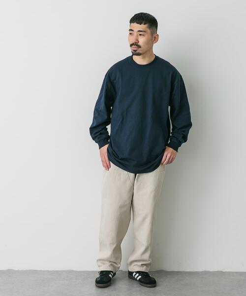 tシャツ 「別注」HANES×DOORS　BEEFY-T DOORS FIT LONG-SLEEVE メンズ | Hanes | 16