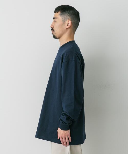tシャツ 「別注」HANES×DOORS　BEEFY-T DOORS FIT LONG-SLEEVE メンズ | Hanes | 14