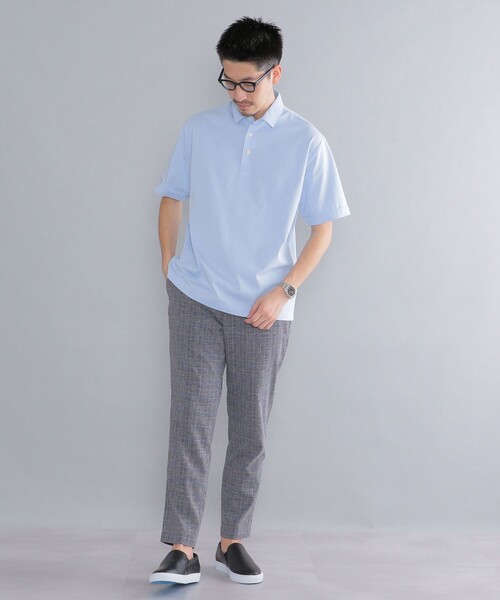 「SHIPS」 半袖ポロシャツ X-LARGE ブラック メンズ_画像5