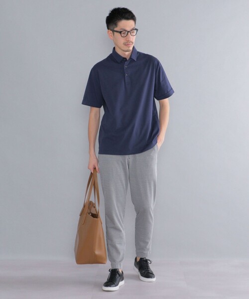 「SHIPS」 半袖ポロシャツ X-LARGE ブラック メンズ_画像7