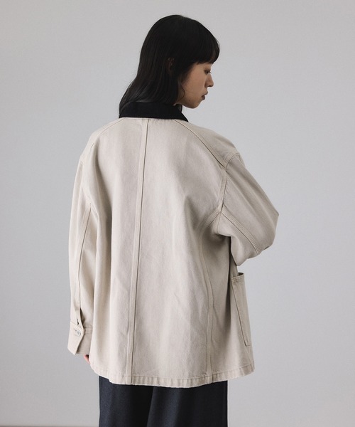 ADAM ET ROPE'（アダムエロペ） カバーオール 「サステナブル」デニム