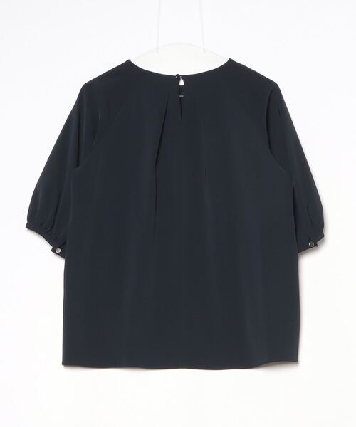 「green label relaxing」 半袖ブラウス FREE ネイビー レディース_画像2