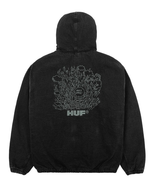 ブルゾン アウター WHAT A JUNGLE DENIM WORK JACKET メンズ レディースの画像