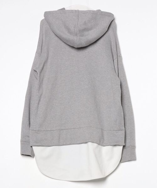 「THE RERACS」 長袖ワンピース 38 グレー レディース_画像2