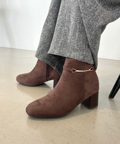 WA ORiental TRaffic ブーツ 2025秋冬新作 ビット モチーフ ショート