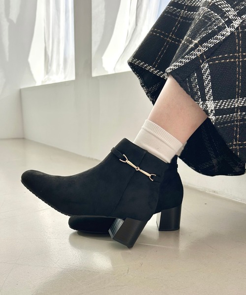 新品未使用　yellowショートブーツ　ブラックL YELLO / TOKYO BLACK PLATFORM SHORT BOOTS