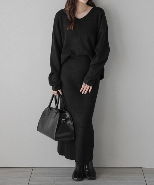 セットアップ リブニットセットアップ レディース : ZOZOTOWN Yahoo!店