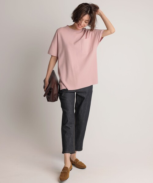 「23区」 半袖ニット 38 ブラック レディース_画像5