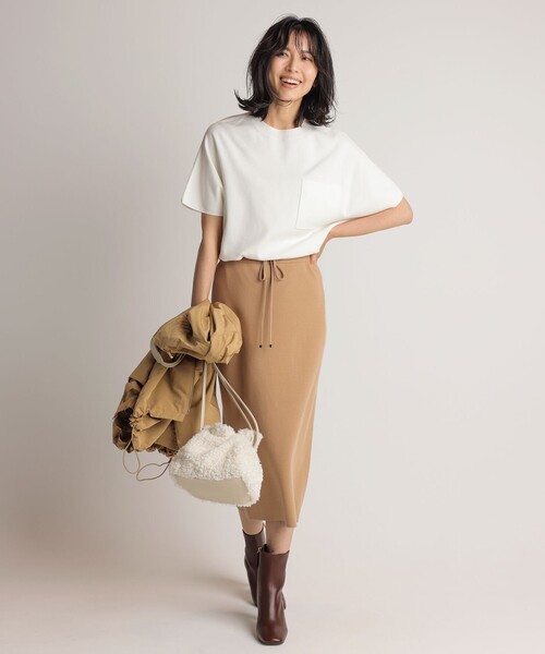 「23区」 半袖ニット 38 ブラック レディース_画像6