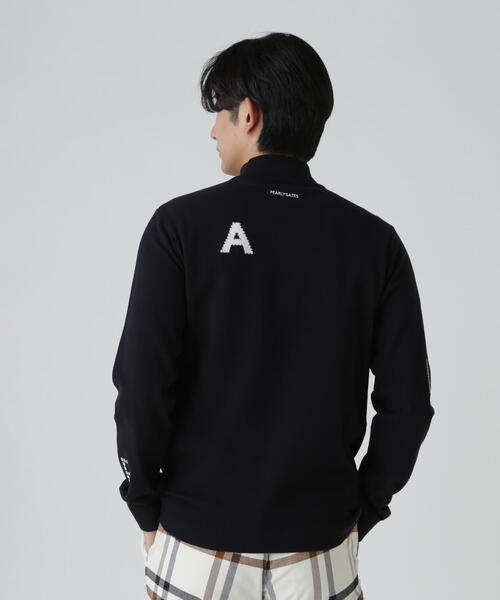 PEARLYGATES パーリーゲイツ カシミヤタッチハイネックニット カシミヤ