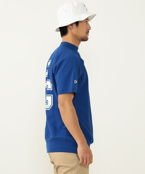 「BEAMS GOLF」 半袖Tシャツ「championコラボ」 X-LARGE ブルー メンズの画像