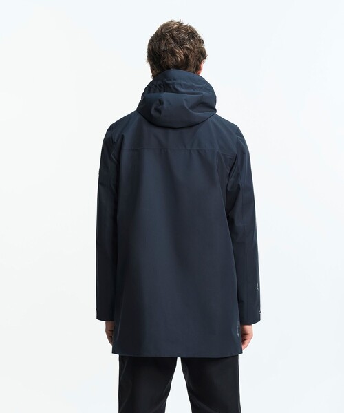 マウンテンパーカー ウインドブレーカー GORE-TEX ゴアテックス 防水 透湿 防風 2レイヤージャケット T-KIT / フード脱着可 メンズの画像