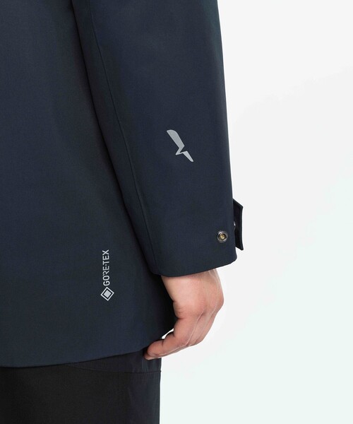 マウンテンパーカー ウインドブレーカー GORE-TEX ゴアテックス 防水 透湿 防風 2レイヤージャケット T-KIT / フード脱着可 メンズの画像