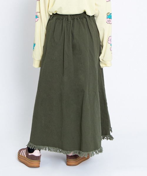 PUNYUS（プニュズ） ロング スカート フリンジロングスカート