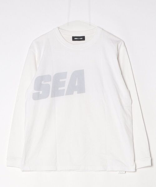 WIND AND SEA（ウィンダンシー） 長袖カットソー M ホワイト