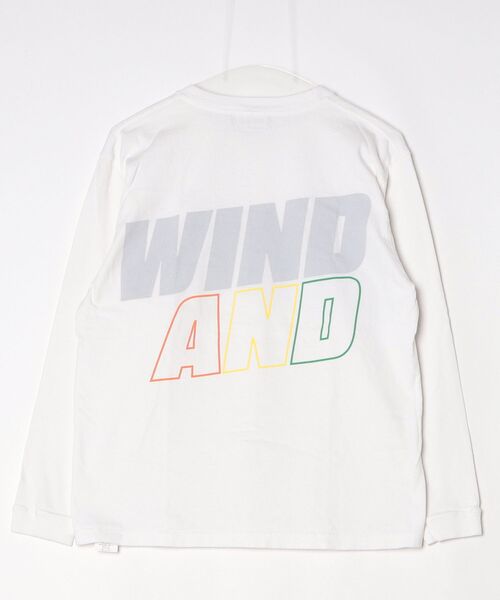 WIND AND SEA（ウィンダンシー） 長袖カットソー M ホワイト