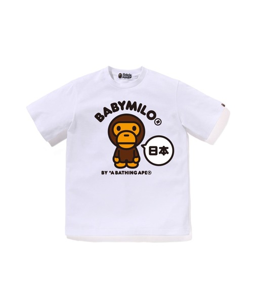 A BATHING APE（アベイシングエイプ） tシャツ JAPAN BABY MILO TEE