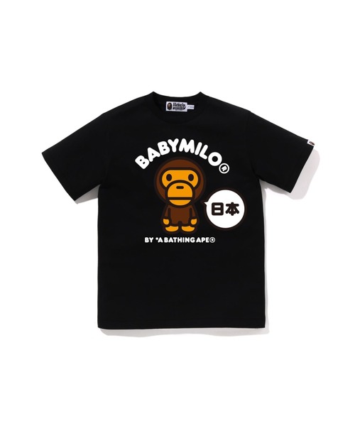 A BATHING APE（アベイシングエイプ） tシャツ JAPAN BABY MILO TEE