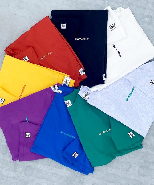 「Snap club」 半袖Tシャツ M オフホワイト レディース_画像8
