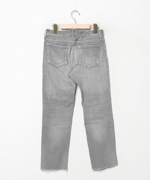 「upperhights」 デニムパンツ 23 グレー レディース_画像2