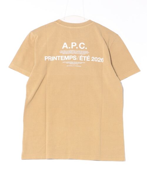 【新品】A.P.C. アーペーセー 半袖 レトロ Tシャツ A.P.C.（アーペーセー） tシャツ T-SHIRT MANCHES COURTES APC