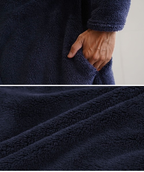 JIGGYS SHOP（ジギーズショップ） パジャマ 着る毛布 モコボアフード
