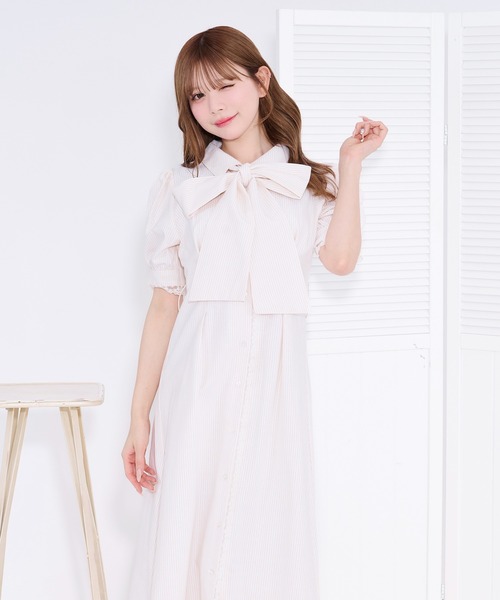 「apres jour」 シャツワンピース X-LARGE ブラック レディース_画像2