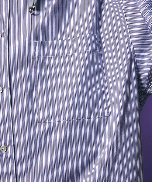 「MAISON SPECIAL」 長袖シャツ 1 ブルー メンズ_画像4