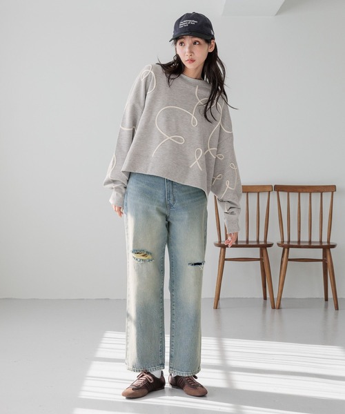 「LOWRYS FARM」 ローカットスニーカー MEDIUM ブラック系その他 レディース_画像2