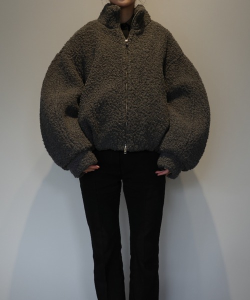 ジャケット・アウター CLANE BALLOON BOA BLOUSON CLANE（クラネ） ブルゾン アウター CLANE BALLOON BOA BLOUSON