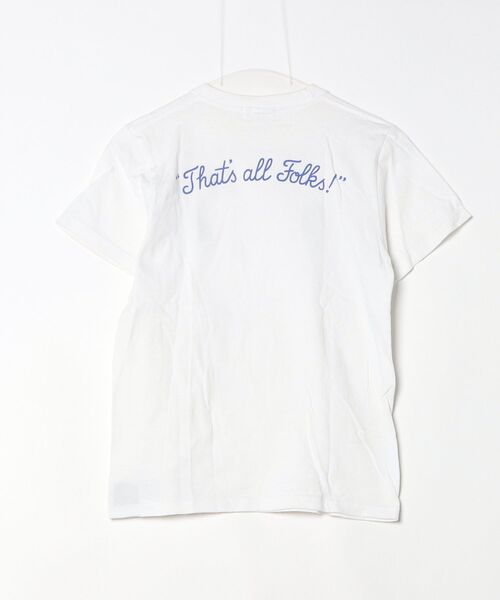 「Bonjour Girl」 半袖Tシャツ S ホワイト レディース_画像2