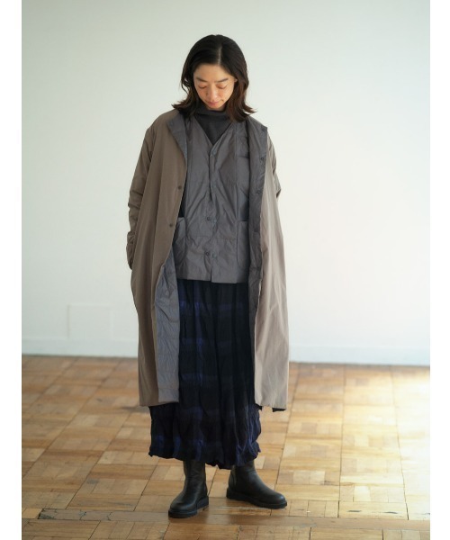 「Plantation」 ダウンコート M size ブラック レディース_画像8