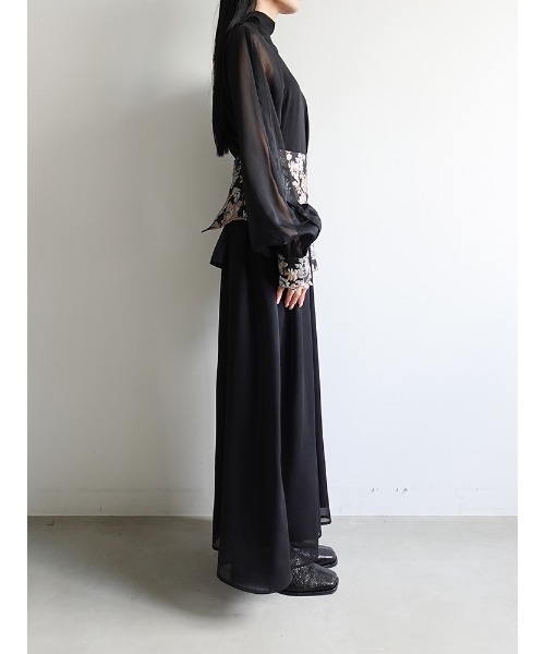 sahara（サハラ） ドレス Jacquard Belt 2way Dress/ジャガードベルト
