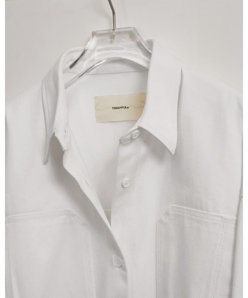 TODAYFUL ブラウス シャツ Cottontwill Over Shirts レディース 