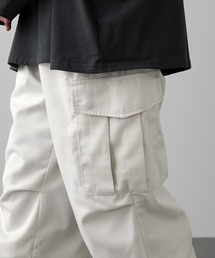 「MONO-MART」 カーゴパンツ L アイボリー メンズの画像7