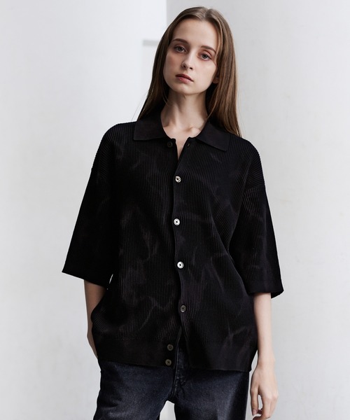 CLEL（クレイル） シャツ 半袖 「CLEL」Basic/Spray Rib Knit Short
