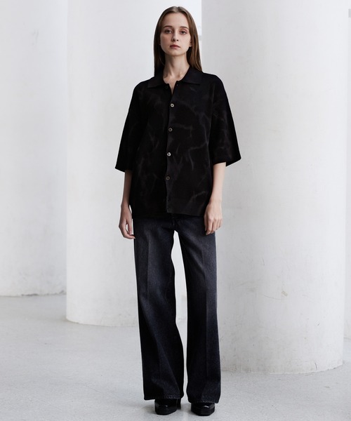 CLEL（クレイル） シャツ 半袖 「CLEL」Basic/Spray Rib Knit Short
