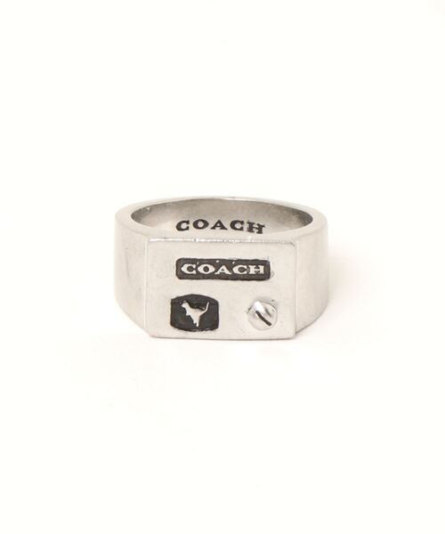 「COACH」 リング 18号 シルバー系その他 メンズ_1
