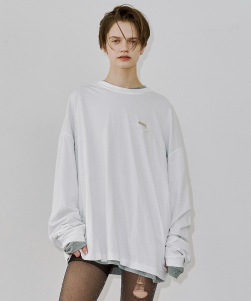 JOSE MOON（ジョゼムーン） tシャツ PEARL LONG SLEEVE TSHIRT/パール
