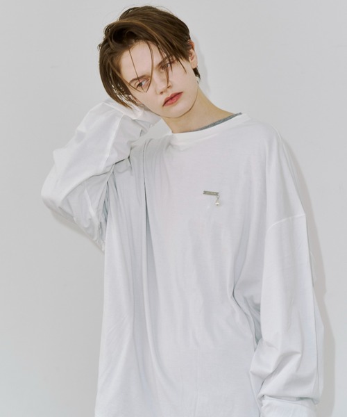 JOSE MOON（ジョゼムーン） tシャツ PEARL LONG SLEEVE TSHIRT/パール