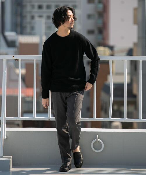 「URBAN RESEARCH ROSSO MEN」 長袖ニット MEDIUM グレー系その他 メンズ_画像5