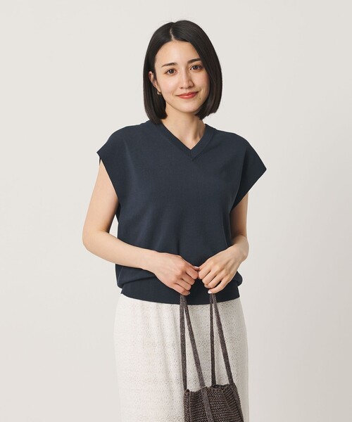 美品 H BEAUTY&YOUTH 高級 フルニードル ウール ニットセーター BEAUTY＆YOUTH UNITED ARROWS ニット セーター フルニードル フレンチ