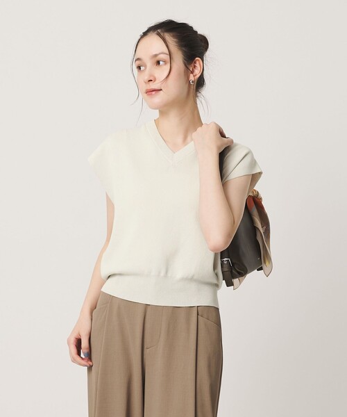 BEAUTY＆YOUTH UNITED ARROWS ニット セーター フルニードル フレンチ