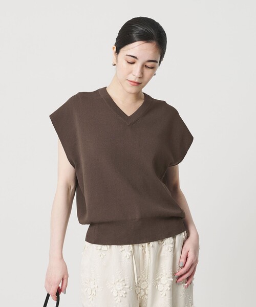 美品 H BEAUTY&YOUTH 高級 フルニードル ウール ニットセーター BEAUTY＆YOUTH UNITED ARROWS ニット セーター フルニードル フレンチ